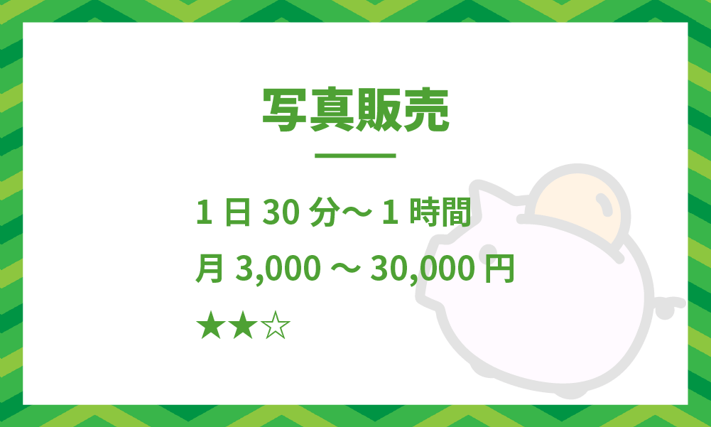 初心者おすすめ副業-写真販売
